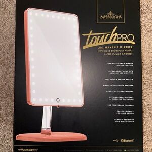 Impressions TouchPro LED Mirror - Rose Gold